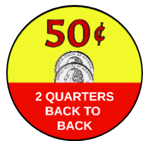 Load image into Gallery viewer, Price Stickers VENDING MACHINE CANDY TOY STICKERS LABEL 2" round new Decal