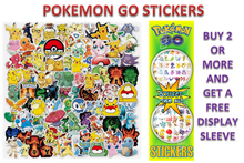 Load image into Gallery viewer, Pokemon Go Cartoon Die Cut Small Stickers for Sticker &amp; Tattoo

