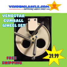Load image into Gallery viewer, Vendstar 3000 GUMBALL WHEEL SET Replacement Better than OEM