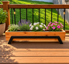 Load image into Gallery viewer, Locally Handmade Solid Cedar Planter Boxes