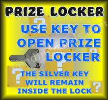 Load image into Gallery viewer, Prize Locker Toy Candy Vending Machine Label LAMINATED DISPLAY CARD or Sticker
