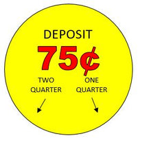 Load image into Gallery viewer, Price Stickers Classic VENDING MACHINE CANDY TOY STICKERS LABEL 2" round