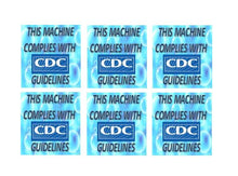 Load image into Gallery viewer, Food Safety CDC Label Sticker Candy Vending