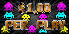 Load image into Gallery viewer, CRANE CLAW Price Sticker for Claw Vending 2.5 x 5" GAMER

