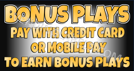 Bonus Plays Label Decal Crane / Claw Sticker