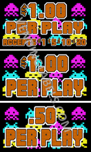 Load image into Gallery viewer, CRANE CLAW Price Sticker for Claw Vending 2.5 x 5" GAMER
