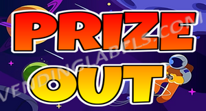 Space Theme Free Play Bonus Sticker Decal Crane Claw Machine