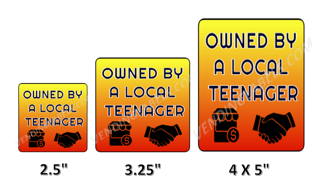 OWNED BY TEENAGER Sticker Decal Misc