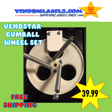 Load image into Gallery viewer, Vendstar 3000 GUMBALL WHEEL SET Replacement Better than OEM
