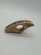 Load image into Gallery viewer, Wooden Thumb Book Page Holder Gift,Back to School Teacher Hardwood
