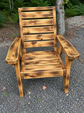Load image into Gallery viewer, Wood outdoor Hybrid Adirondak patio chair Locally Handmade
