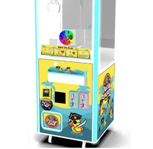 Load image into Gallery viewer, Per Play Crane Claw Price Sticker Decal Color Wheel Machine
