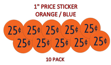 Load image into Gallery viewer,  PRICE Stickers for Vending Candy Labels Machines 1&quot; Diameter  Media 4 of 9

