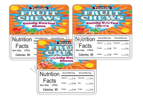 Tootsie Candy Coated FRUIT Chews