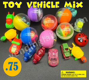 toy vehicle display mix display card vending