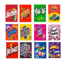 Load image into Gallery viewer, candy vending machine Labels stickers
