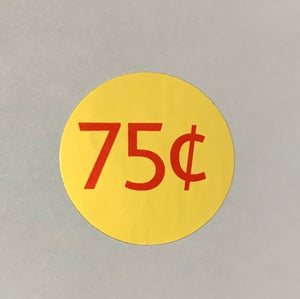 PRICE Stickers for Vending Candy Labels Machines