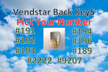 Load image into Gallery viewer, Vendstar BACK KEY Replacement - Vending Labels
