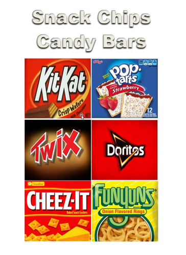 candy bar chips