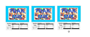 3 PACK Trail Mix 2.5" x 2.5" Candy Vending Labels Sticker NUTRITION - Vending Labels