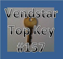 Load image into Gallery viewer, Vendstar TOP KEY Vending Candy Machine 157 or 159 - Vending Labels
