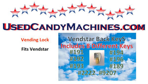VENDING LOCK for VENDSTAR Machine